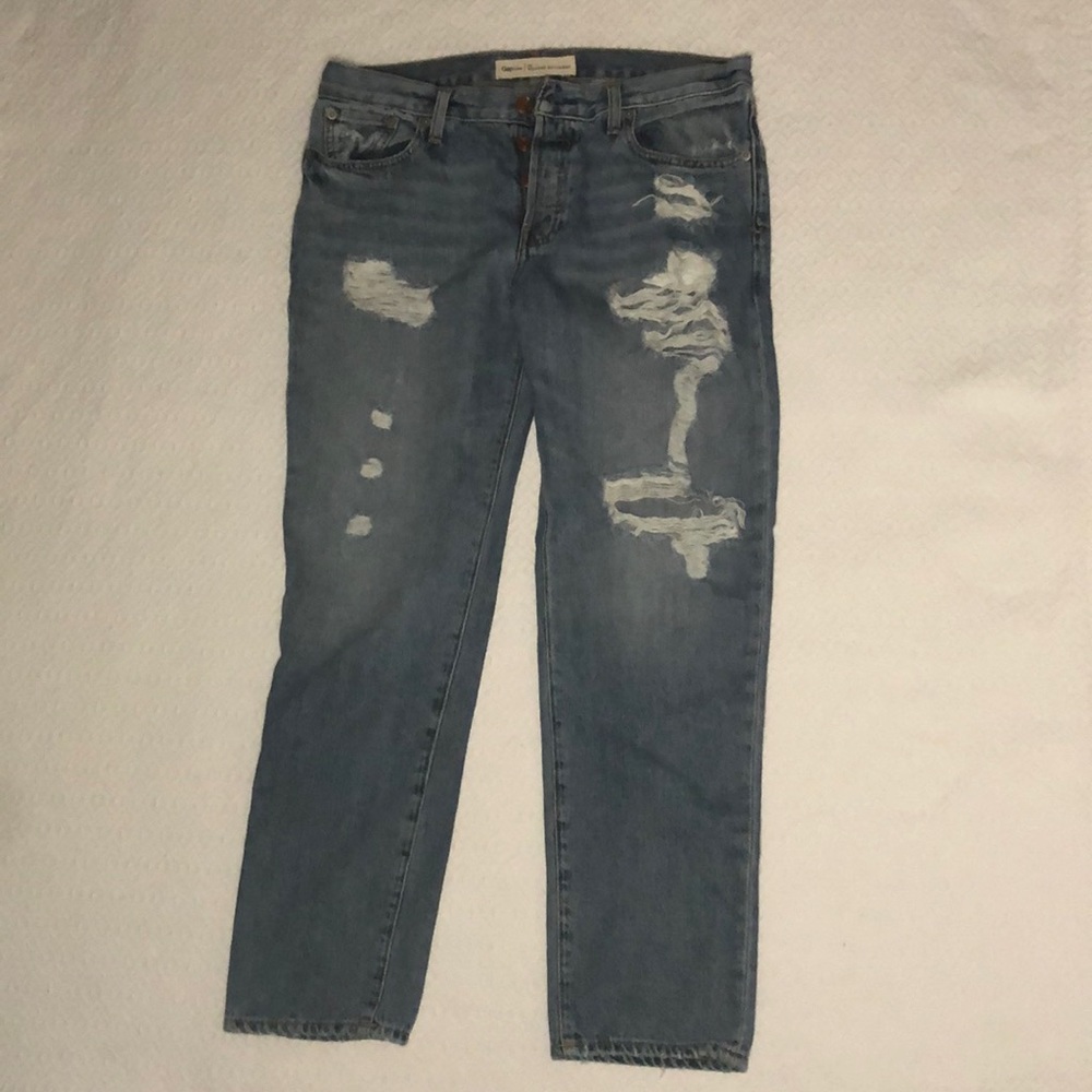 Gap Women Relaxed Boyfriend Jeans Sz 28